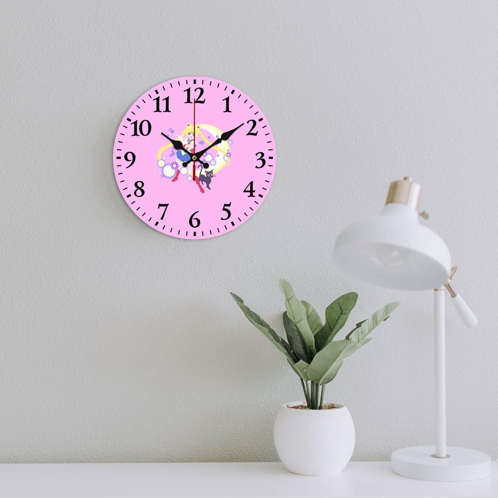 Amazon.co.jp: 壁掛け時計 美少女戦士セーラームーン 掛け時計 かけ